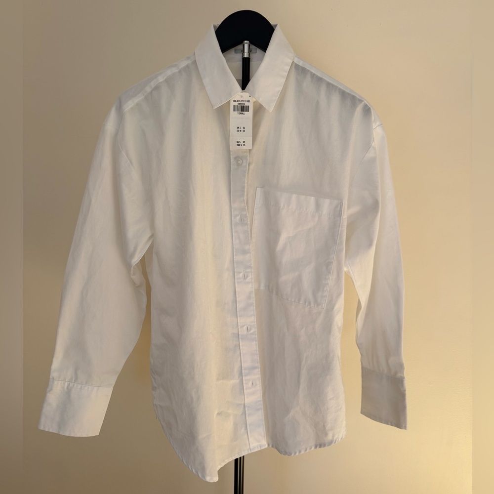 NWT Abercrombie & Fitch Oversized White Shirt